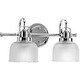 preview thumbnail 1 of 8, Phase 4 Collection 16 in. Brushed Nickel Small Modern Integrated 3CCT Integrated LED Linear Vanity Light