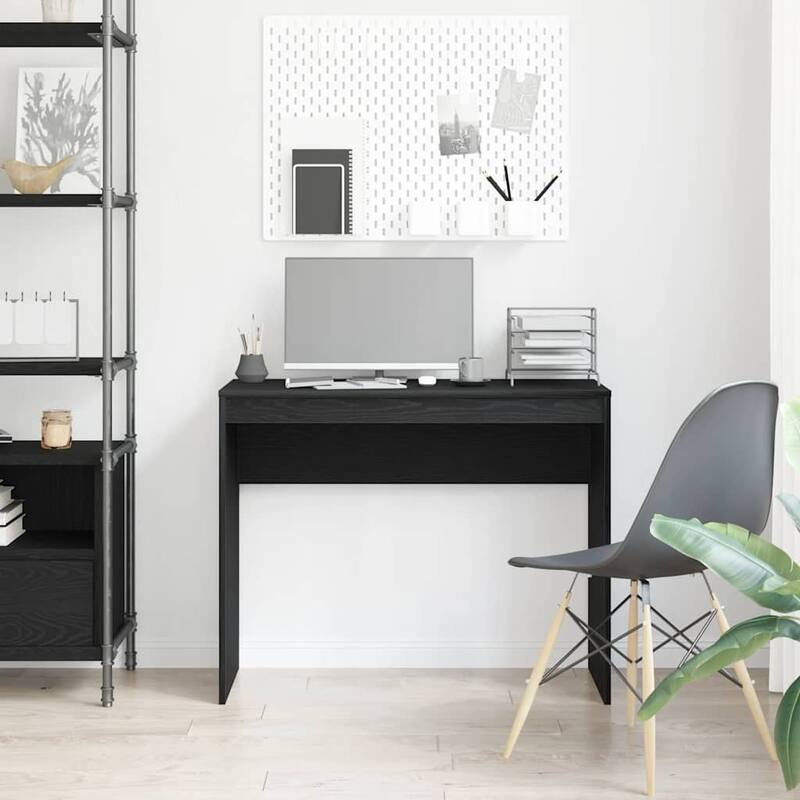 vidaXL Desk Home Office Standing Computer Workstation Table Engineered Wood