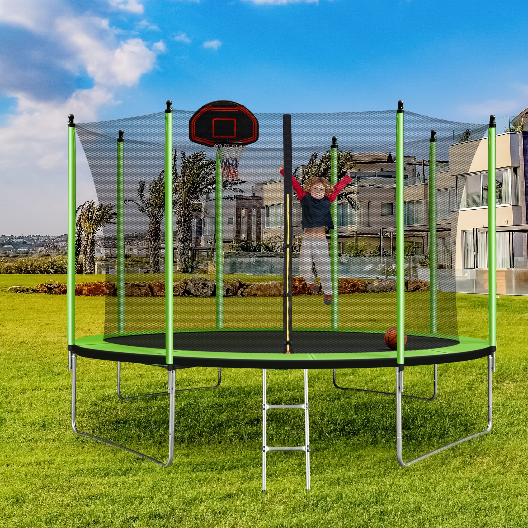 Ladder for shop trampoline 10ft