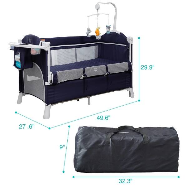 Baby Crib Toddler Bed Portable Bassinet – MOSKBITE