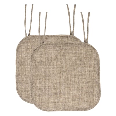 Aria Memory Foam Non-Slip Chair Pad with Ties