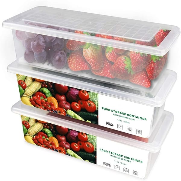 Prep Solutions by Progressive Lettuce Keeper Produce Storage Container, 4.7  Quarts