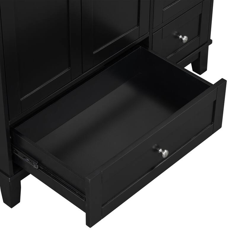 36 inch MDF Freestanding Bathroom Vanity without Counter Top