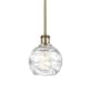 Option Clear Deco Swirl / Antique Brass