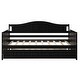 preview thumbnail 78 of 84, Arched Backrest Daybed Wood Slat Support Sofa Bed with 2 Drawers or Trundle Bed, Classic Twin Daybed Frame