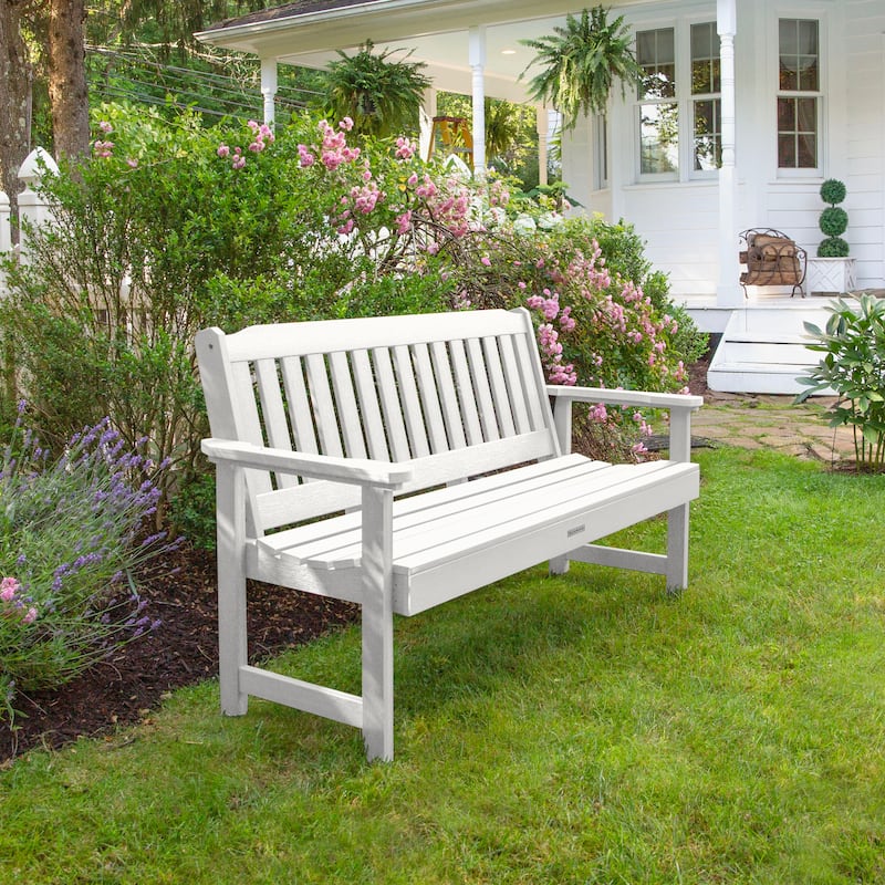 HIGHWOOD Lehigh 5-foot Eco-friendly Synthetic Wood Garden Bench