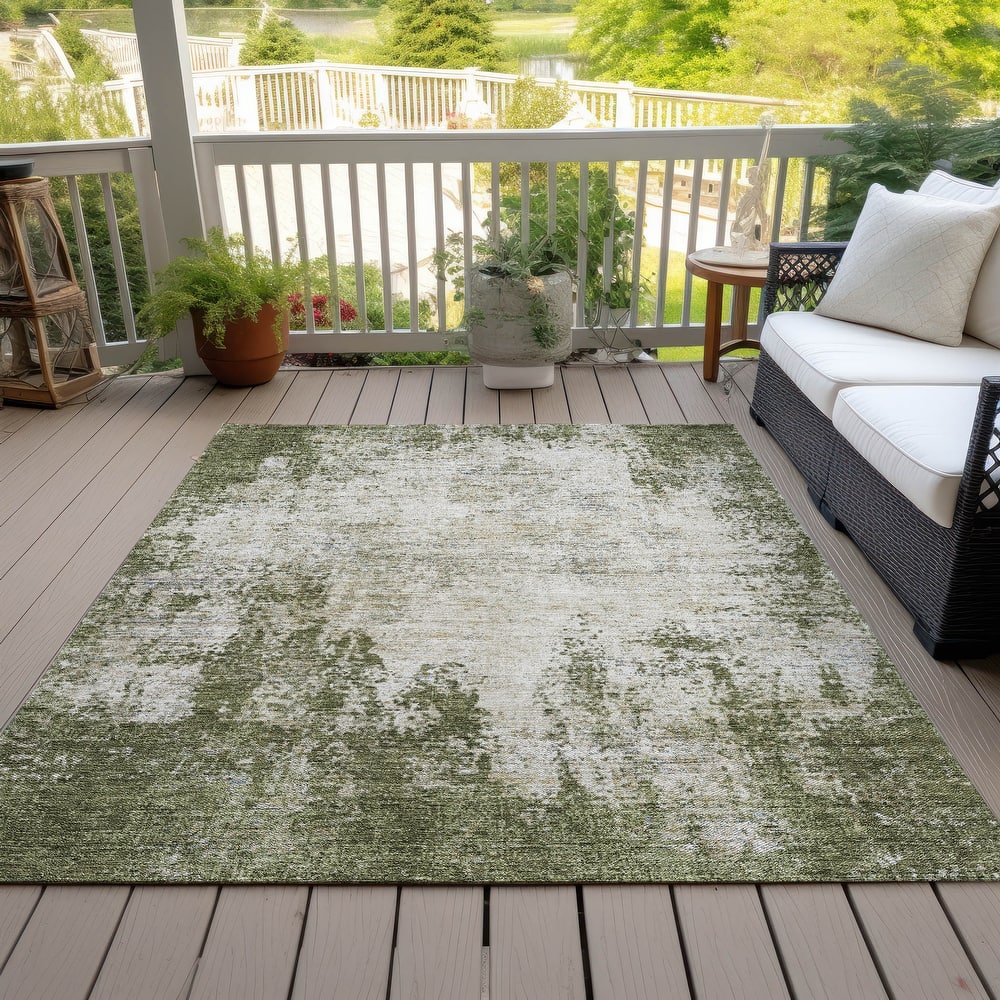 Machine Washable Indoor/ Outdoor Chantille Rug
