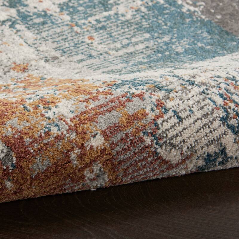 Nourison Ludlow Abstract Modern Area Rug