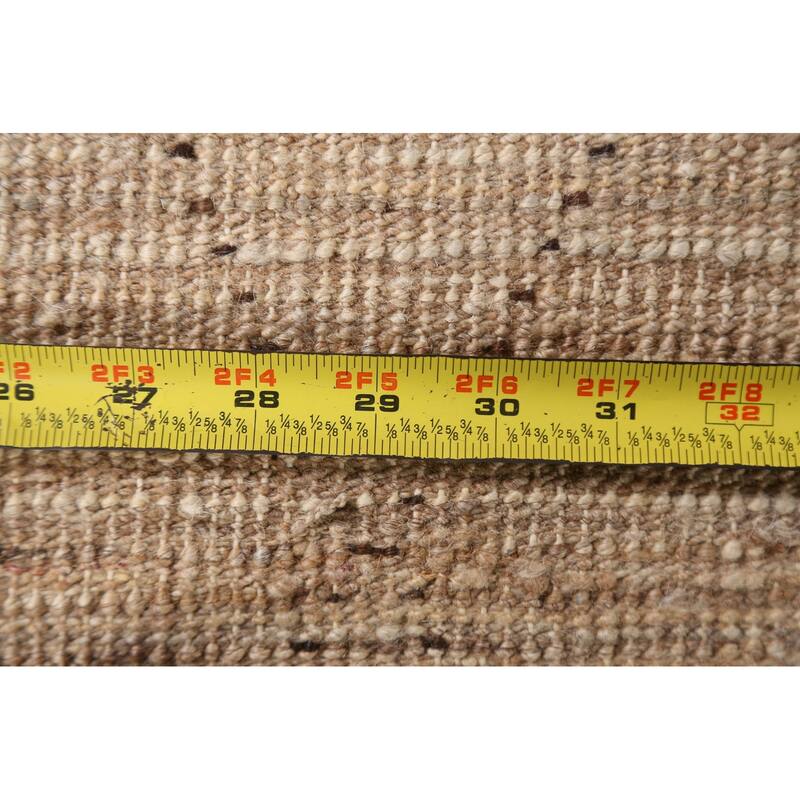 Trellis Moroccan Oriental Hallway Runner Rug Hand-knotted Wool Carpet - 3'3" x 10'1"