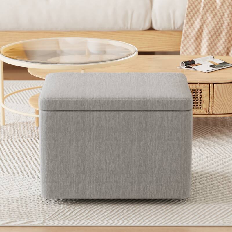 Dining Chair With Casters, Modern Rolling Dining Chair, Footstool With Wheels