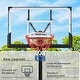 preview thumbnail 3 of 12, Portable Basketball Hoop with Adjustable Height 8-10ft for All Ages - 43.3"x29.6"