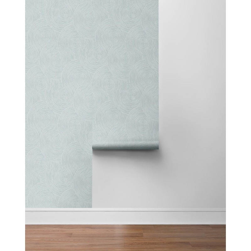 NextWall Swirl Geo Peel and Stick Wallpaper