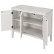 preview thumbnail 10 of 52, 40'' Modern Console Table Living Room with 2 Shelves
