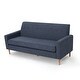 preview thumbnail 2 of 15, Sawyer Mid-century Modern 3-seat Sofa by Christopher Knight Home