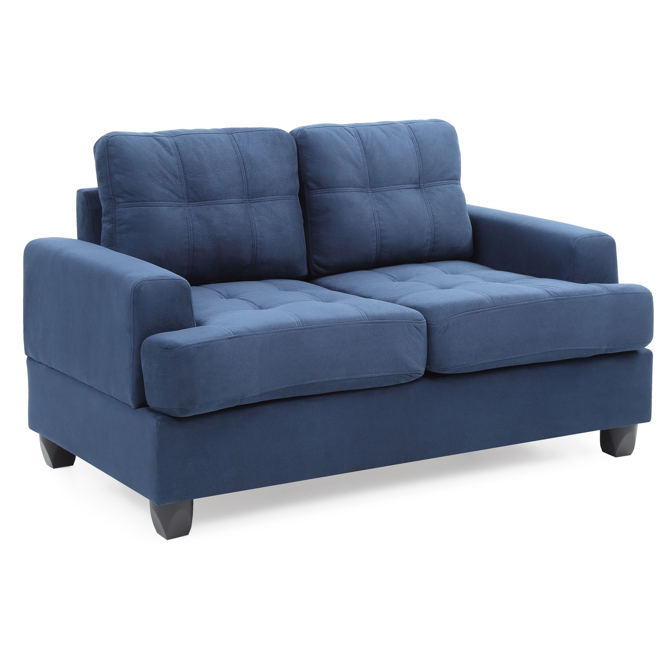 Shop Black Friday Deals On Sandridge Microsuede Loveseat Overstock 31907630 Vanilla