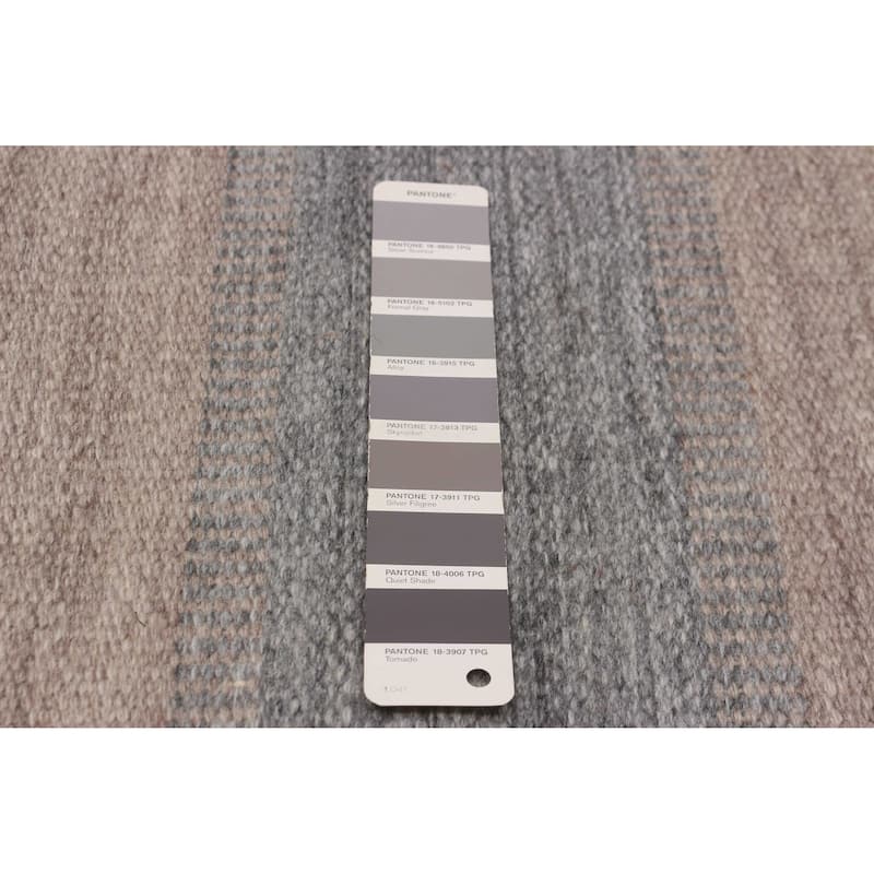 Boho Grey Kilim 5'1" x 8'3" - 5'1 x 8'3