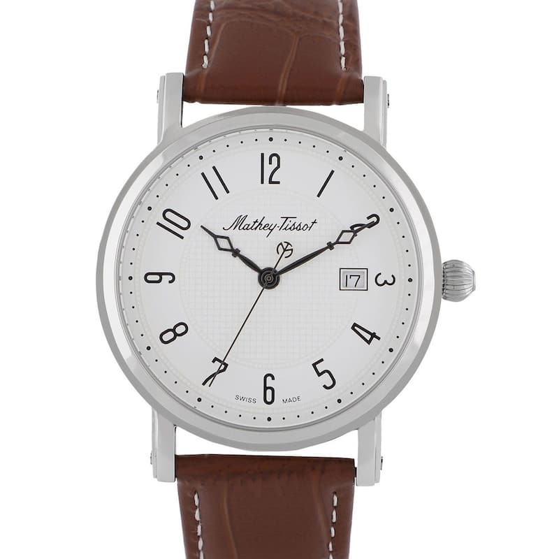 Mathey Tissot Men's City White Dial Watch - H611251AG - One Size