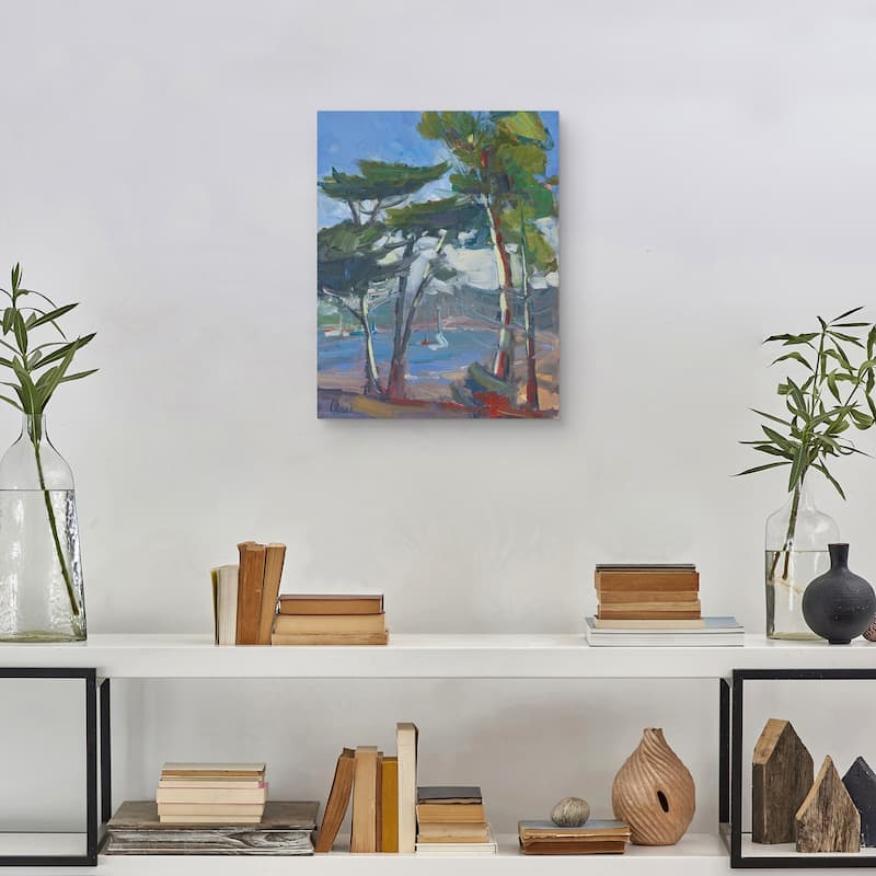 Tree View by Alexi Fine Canvas Art Print