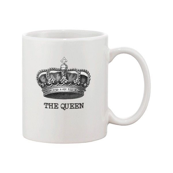 King and Queen Couple Coffee Mug Matching Ceramic Mugs Gift for Couples