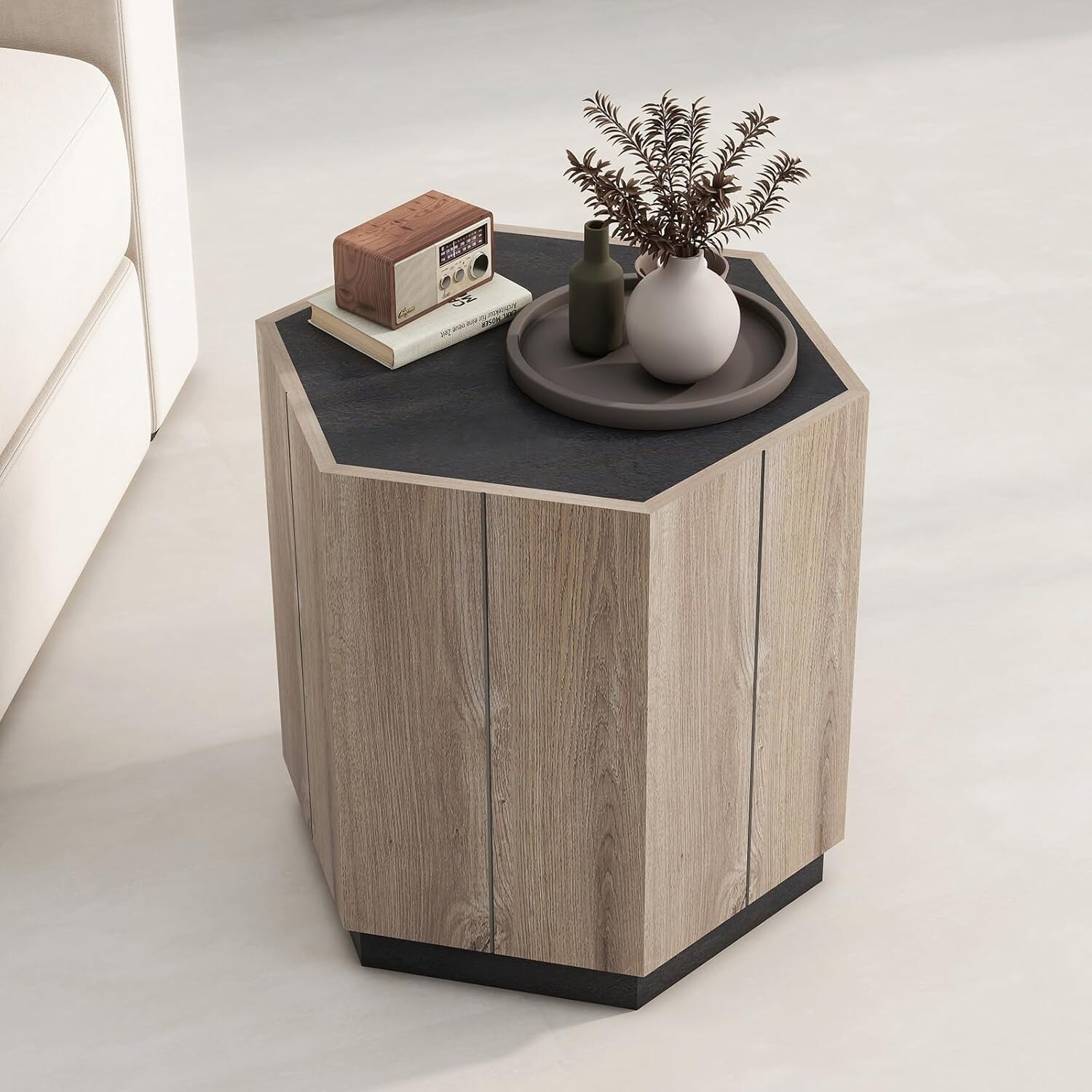 Hexagonal-End-Table-with-