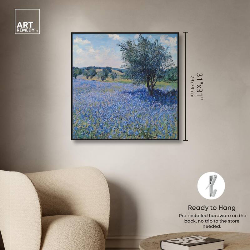 Bluebonnet Meadow II Canvas by Art Remedy