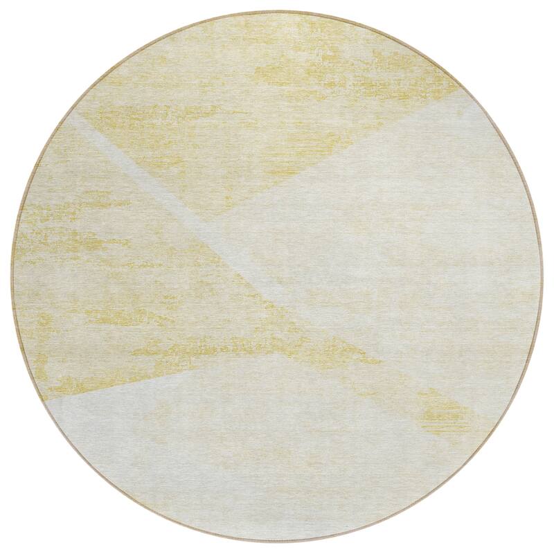Machine Washable Indoor/ Outdoor Chantille Contemporary Geo Rug