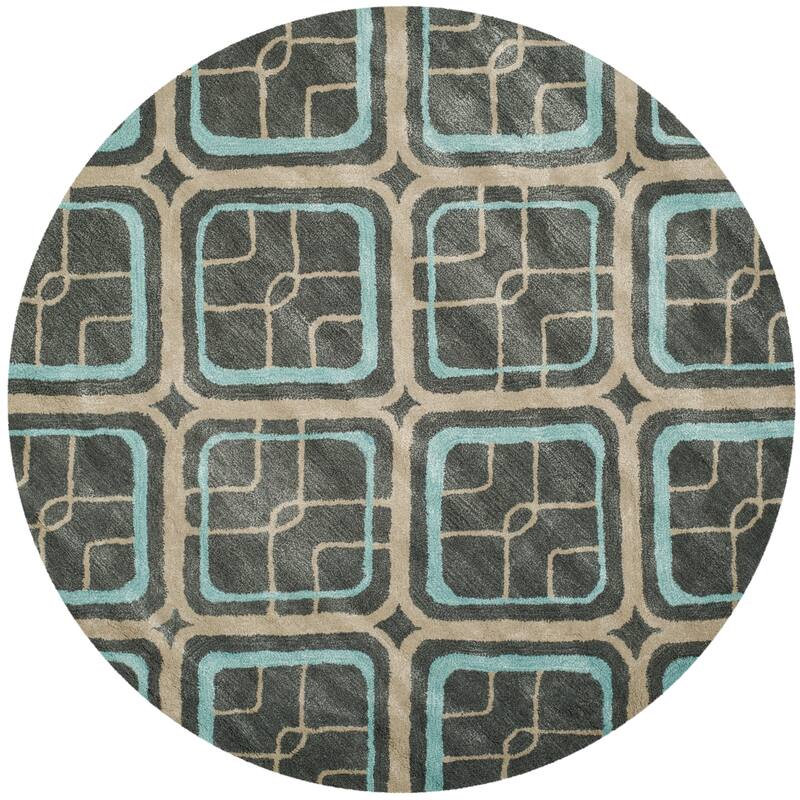 SAFAVIEH Handmade Soho Katelynn N.Z. Wool/ Viscose Rug