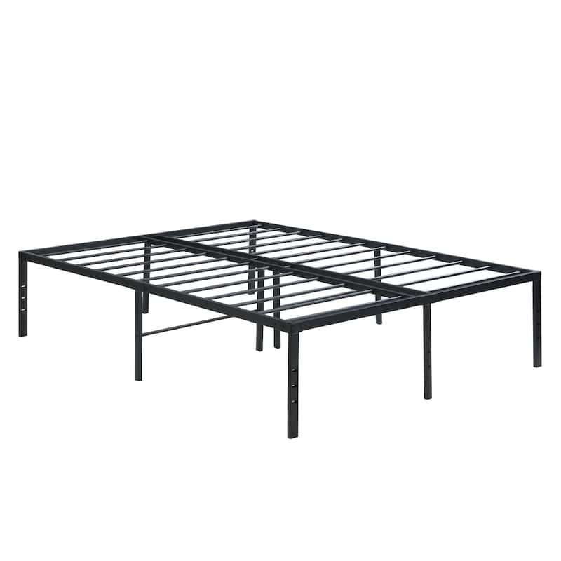 Black Heavy Duty Metal Bed Frame