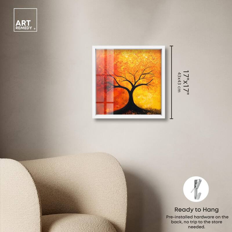Tree of Opposites I Shadowbox by Art Remedy