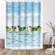 preview thumbnail 3 of 3, Sailing No 2 Watercolor by Michelle Mospens - Shower Curtain - Americanflat