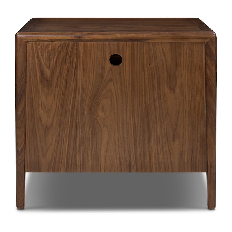 Poly & Bark Marla American Black Walnut Nightstand