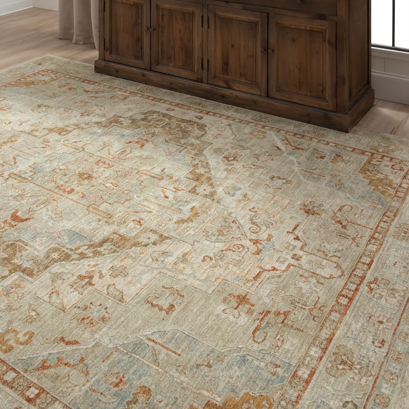 Karastan Kumra Ornamental Medallion Area Rug
