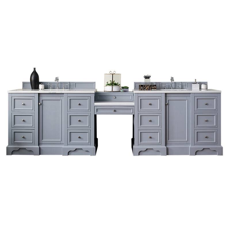 James Martin Vanities 825-V118-DU-WZ De Soto 118" Free Standing Double