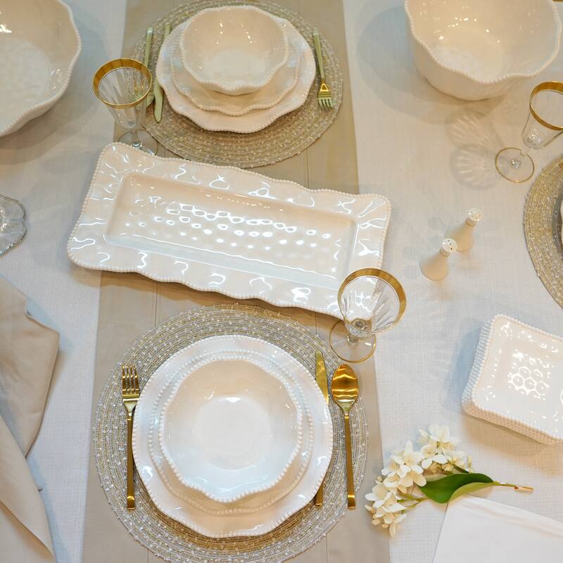Certified International Perlette 12-piece Dinnerware Set