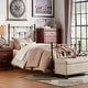 preview thumbnail 24 of 27, Bellwood Victorian Iron Metal Bed by iNSPIRE Q Classic Bronze - Twin