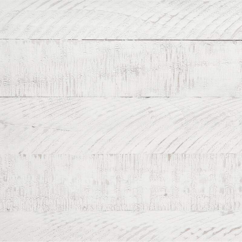 Jarrett Distress White and Grey Panel Bed