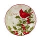preview thumbnail 4 of 8, Certified International Winter's Medley 8.5" Salad/Dessert Plates, Set of 4