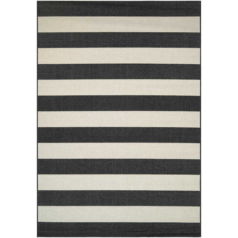 Dream Decor Rugs Hampton Striped Indoor Outdoor Area Rug