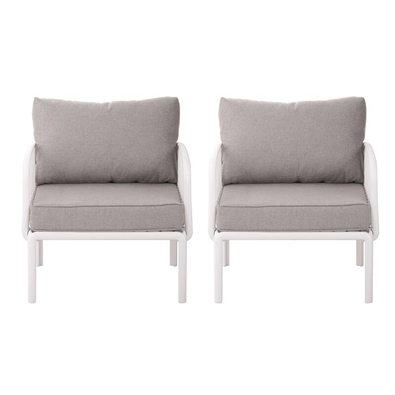 Christopher Knight Home - Outdoor Patio Club Chair with Thick Cushions