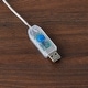preview thumbnail 4 of 3, Prismatic Iridescent Spooky Ghost I16", LED lights - N/A