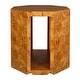 preview thumbnail 3 of 4, Uttermost Indus Burl Side Table
