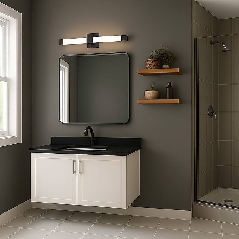 Nuvo Lighting 62/2621 Brightwyn 2 Light 24" Wide LED Bath Bar