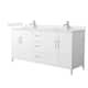 Option White, Nickel Trim, Giotto Quartz Top