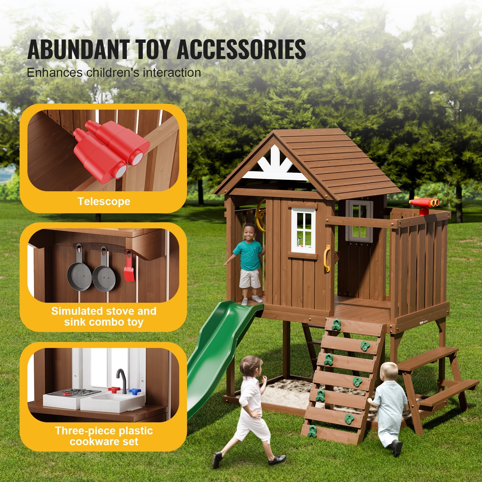 Backyard Discovery Modern Playground Set Playset Outdoor KidKraft