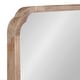 preview thumbnail 41 of 66, Kate and Laurel Marston Square Wood Wall Mirror