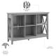 preview thumbnail 12 of 24, Bush Furniture Key West 6 Cube Bookcase with Adjustable Shelves