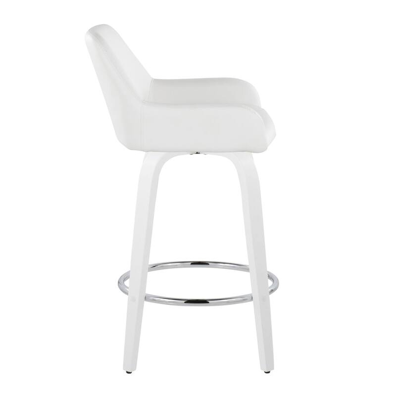 Daniella 26" Fixed-Height Counter Stool - Set of 2