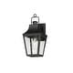 preview thumbnail 1 of 2, Maxim 30361 Storybook 15" Tall Outdoor Wall Sconce Black