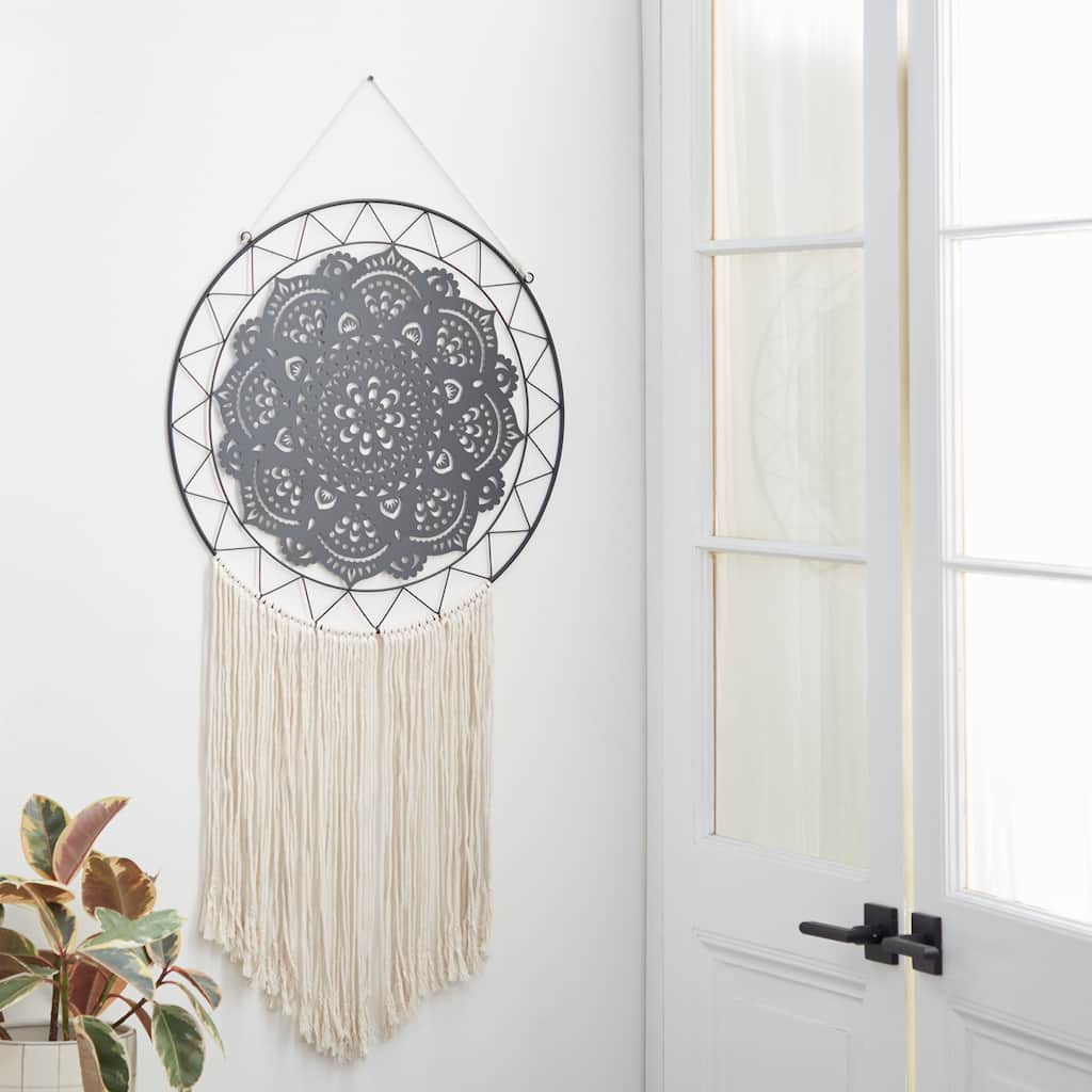 Black Iron Contemporary Wall Decor