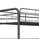 preview thumbnail 7 of 9, Furniture Triple Bunk Bed, Twin/Twin/Twin, black